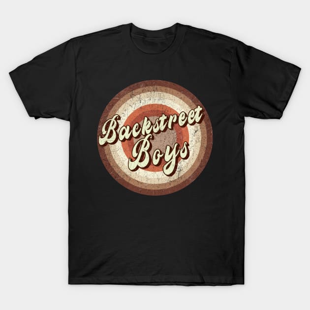 Vintage brown exclusive - Backstreet Boys T-Shirt by roeonybgm